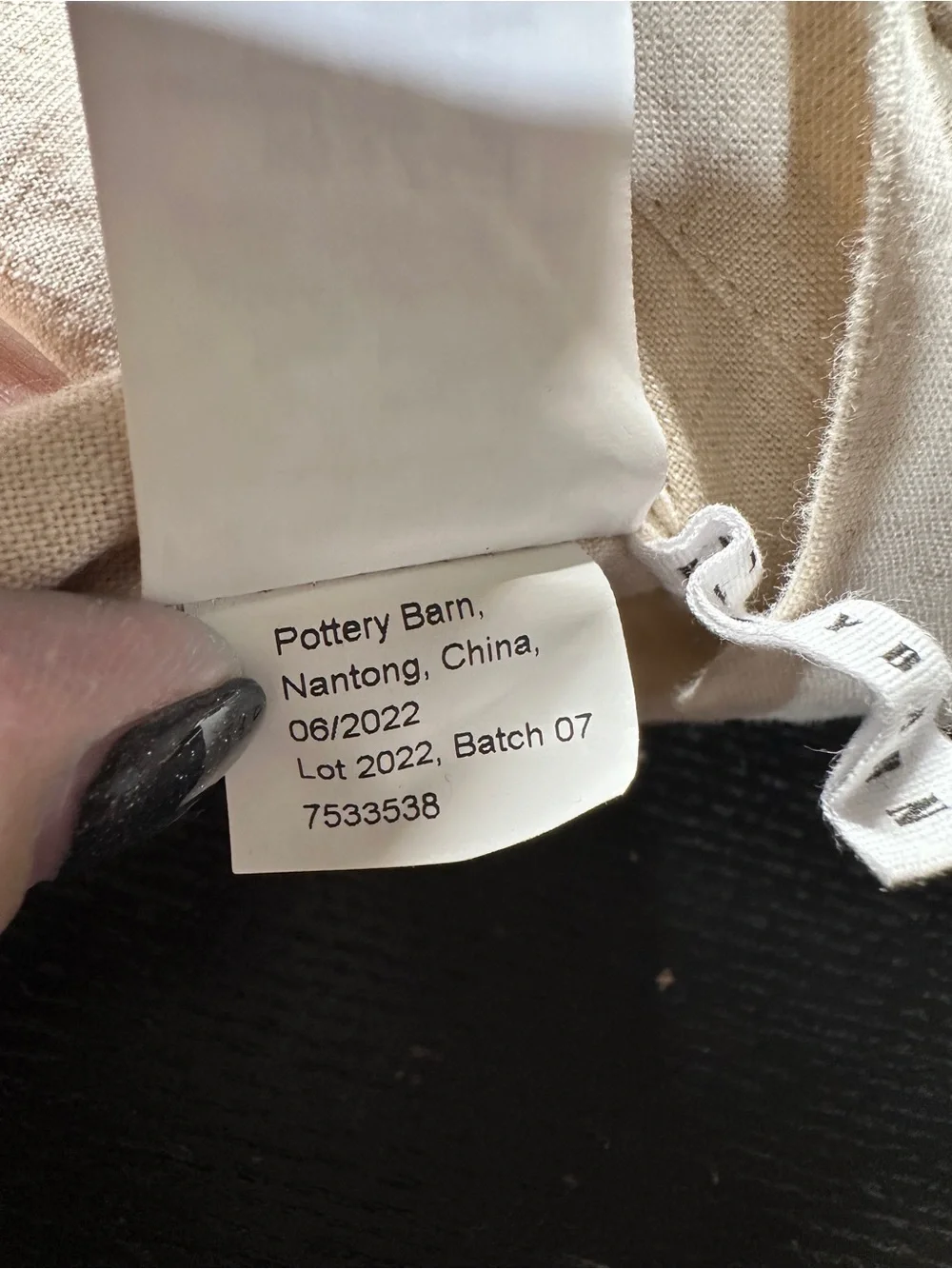 Pottery Barn Cloud Linen Euro Sham 26x26 Light Grey